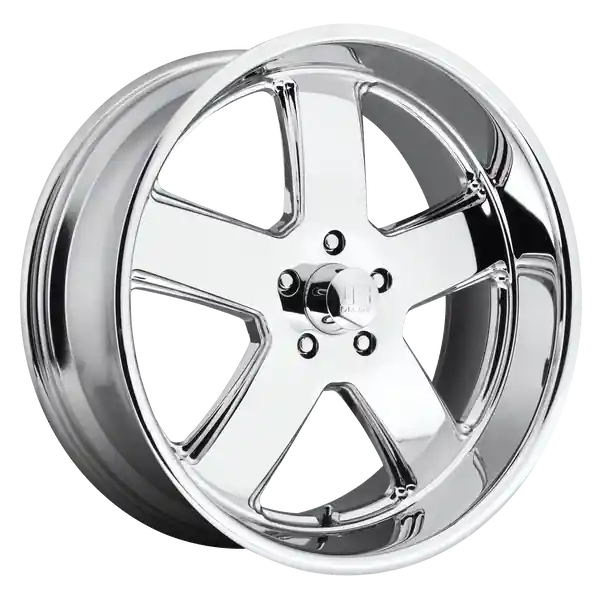 Us Mag 1pc U116 Hustler 20x9.5 5x127 1 78.1 Chrome Plated Nouvel Arrivage