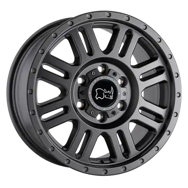 Black Rhino Yellowstone 16x8 6x130 45 84.1 Matte Gunmetal Prix Réduit