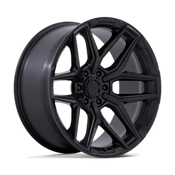 Fuel 1PC Flux 22x9.5 6x139.7 20 106.1 Blackout Dernière Chance
