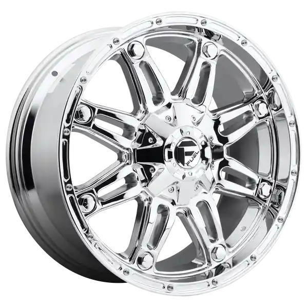 Exclusif FUEL OFF-ROAD D530 HOSTAGE 18X9 5X139.7 / 5X150 20 110.1 CHROME PLATED