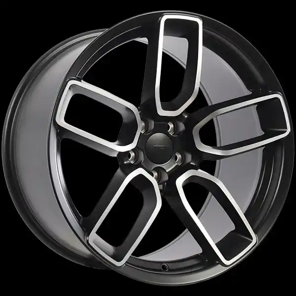 Réduction ART Replica 348 20x11.0 5x115 20 71.5mm Satin Black - Machined Face