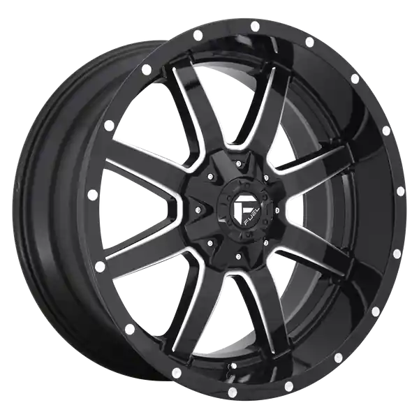 Soldes FUEL OFF-ROAD D610 MAVERICK 22X10 8X170 10 125.1 GLOSS BLACK MILLED