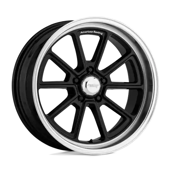 American Racing Vintage Vn510 Draft 18x8 5x120.65 0 72.56 Gloss Black Diamond Cut Lip Prix Cassé