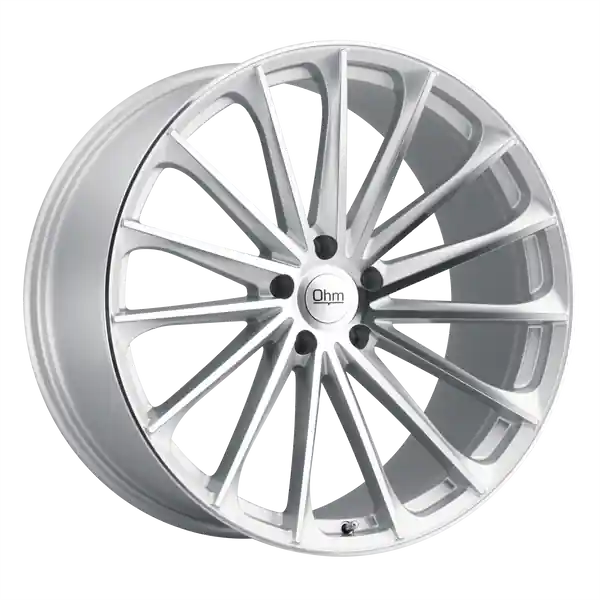 Ohm Proton 21x10.5 5x120 30 64.15 Silver W / Mirror Face Vente Flash