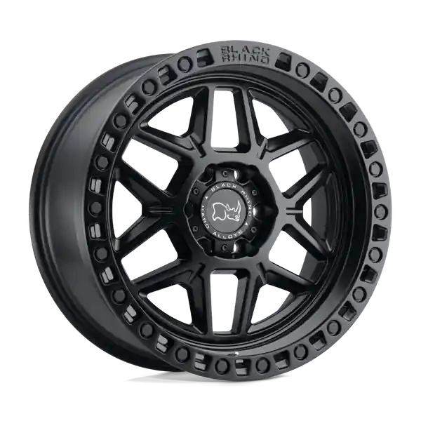 Black Rhino Kelso 18x9 6x139.7 -12 112.1 Matte Black Marque