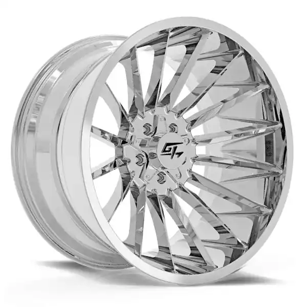 GT Offroad Stark 24x12 5x127 / 5x139.7 -44 78.1 Chrome Livraison Mondiale