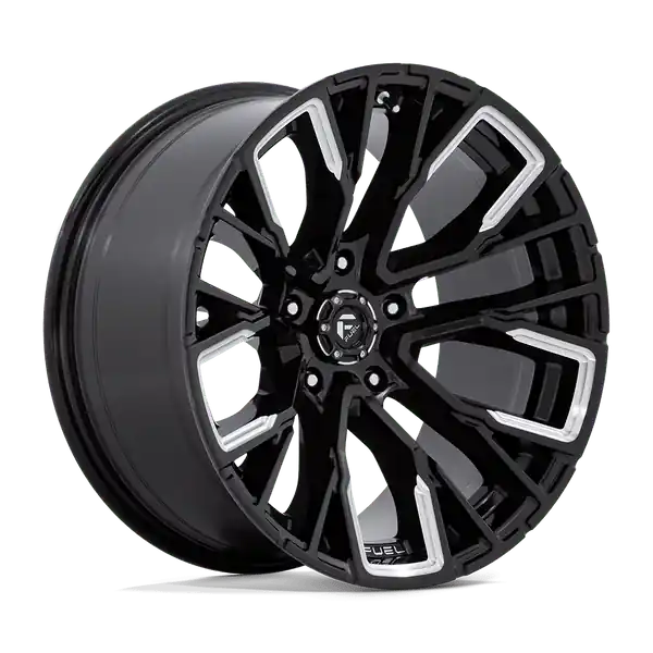 Offre Spéciale Fuel Off-Road D849 Rebar 20x10 5x139.7 -18 78.1 Gloss Black Milled