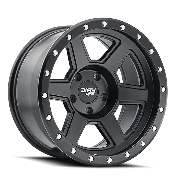 Dirty Life Compound 9315 17x9 6x139.7 -38 106 Matte Black Certifié