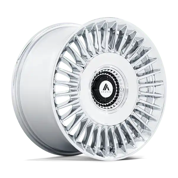 Asanti Black Abl-40 Tiara 20x10.5 5x115 / 5x120 18 74.1 Chrome Offre Exclusive