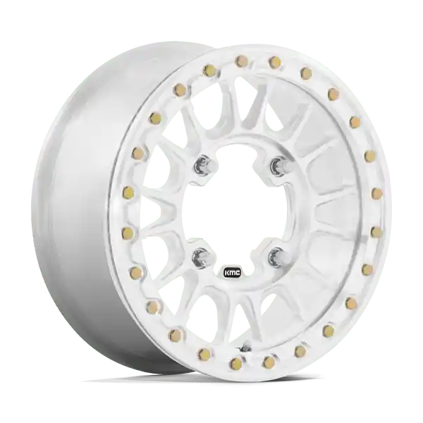 KMC Powersports Ks436 Impact Forged Beadlock 15x6 6x139.7 50 100.3 Raw Machined Forged Soldes