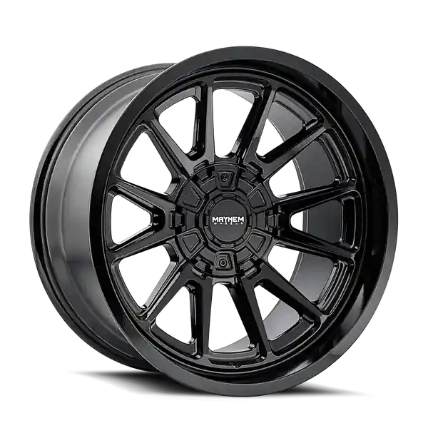 Vente Directe Mayhem Intrepid 8116 18x9 8x165.1 -12 125.2 Gloss Black