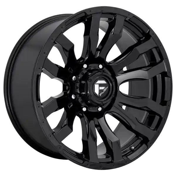 Soldes FUEL OFF-ROAD D675 BLITZ 22X12 5X127 -44 71.5 GLOSS BLACK