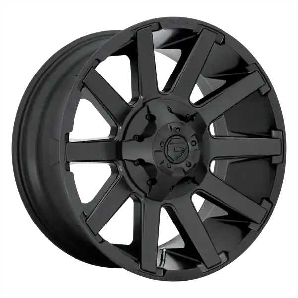 Achat Immédiat FUEL OFF-ROAD D437 CONTRA 20X9 8X180 20 124.2 SATIN BLACK