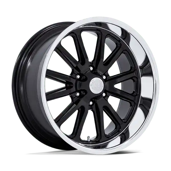 Remise US Mag 1PC Uc145 Rambler 6 20x9.5 6x139.7 1 106.1 Gloss Black W/ Diamond Cut Lip