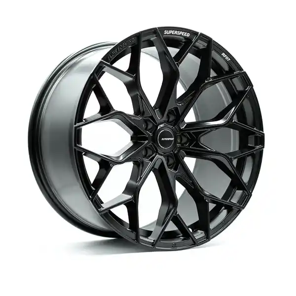 En Vogue Superspeed Flow Form Rf07 20x9 5x130 48 71.5 Matt Black