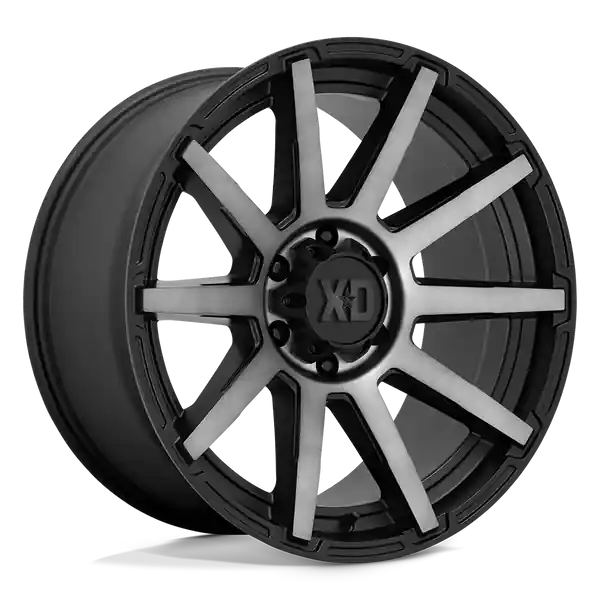 XD Wheels Xd847 Outbreak 22x10 5x127 -18 71.5 Satin Black With Gray Tint Meilleur Choix