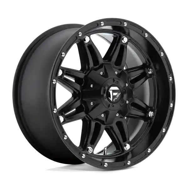 Fuel 1PC D531 Hostage 17x9 5x127 / 5x135 1 87.1 Matte Black Paiement Sécurisé