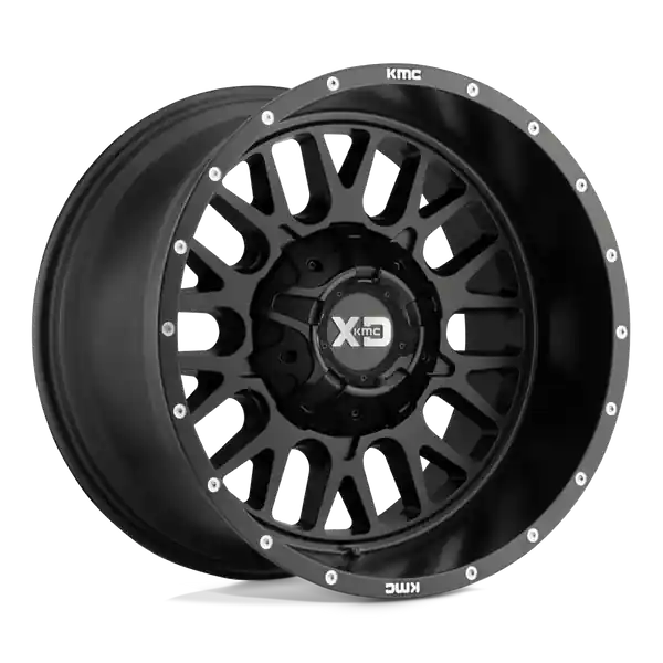 XD Wheels Xd842 Snare 20x9 5x139.7 / 5x150 0 110.1 Satin Black Solde