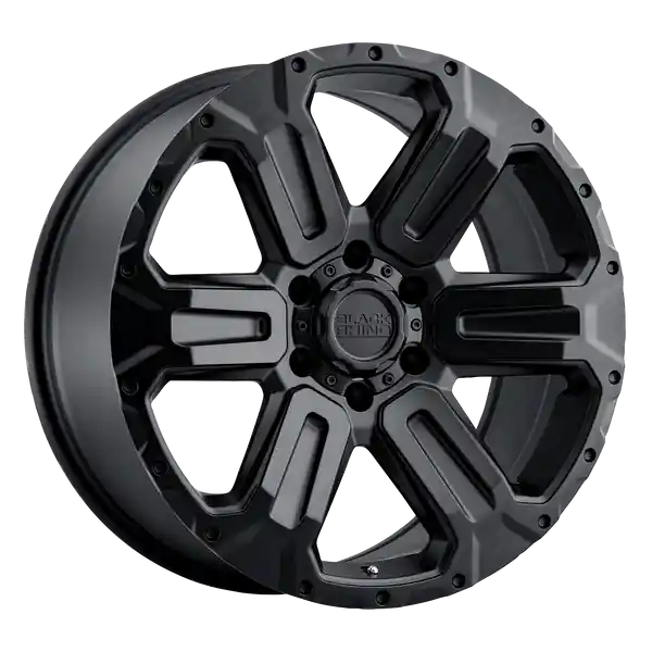 Acheter Direct Black Rhino Wanaka 18x9 6x139.7 12 112.1 Matte Black
