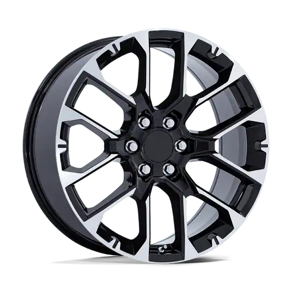 Dernière Chance Performance Replicas Pr224 22x9 6x139.7 28 78.1 Gloss Black With Machined Face