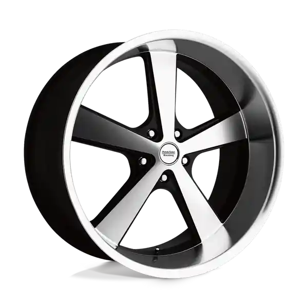 American Racing Vintage Vn701 Nova 22x11 5x127 18 78.1 Gloss Black Machined Livraison Mondiale
