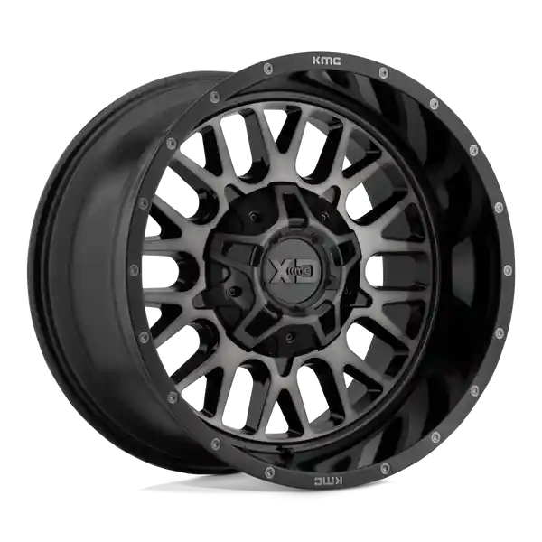 Retour Gratuit XD Wheels Xd842 Snare 20x9 5x127 / 5x139.7 0 78.1 Gloss Black Gray Tint