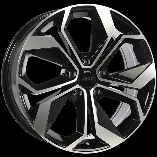 Super Prix ART Replica 309 15x6.5 4x100 38 73.1mm Gloss Black - Machined Face
