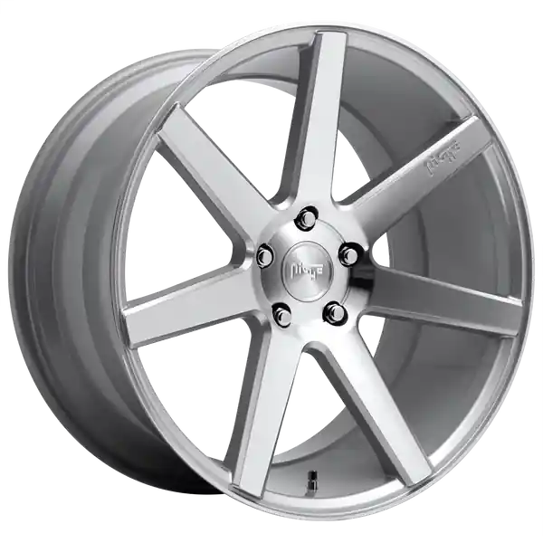 Niche 1pc M179 Verona 20x10 5x120 40 72.56 Gloss Silver Machined Remise