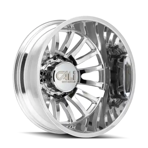 Cali Off-road Summit Dually 9110d 20x8.25 8x170 -232 124.9 Polished / milled Spokes Prix Réduit