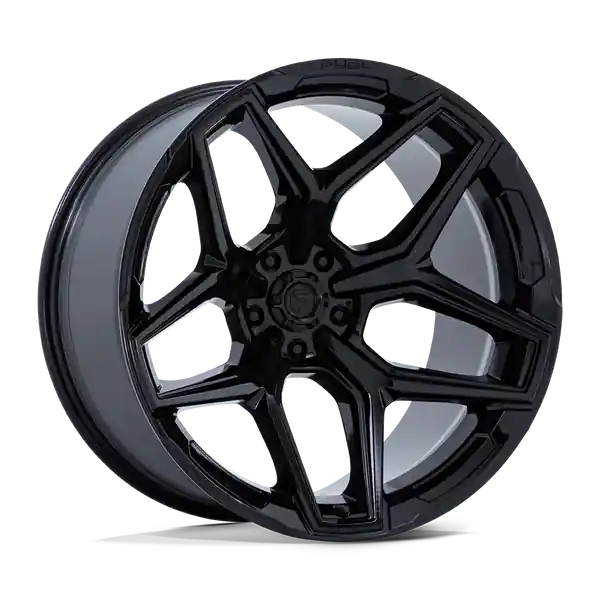 Fuel 1PC Flux 18x9 6x139.7 1 106.1 Gloss Black Prix Choc