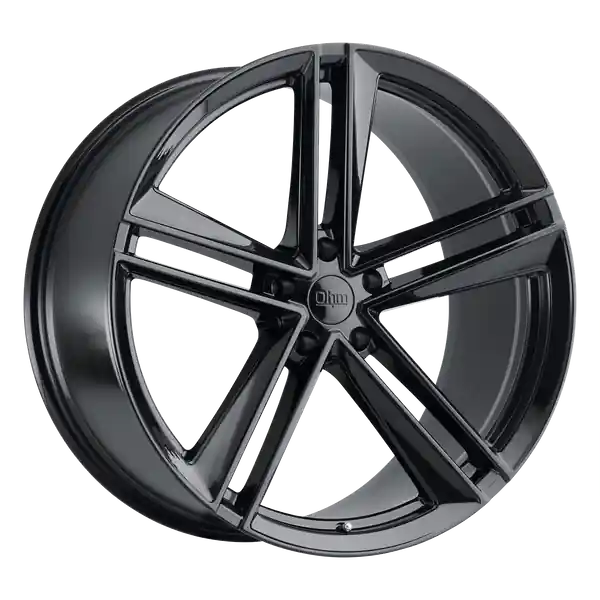 Nouvelle Collection Ohm Lightning 18x8.5 5x120 30 64.15 Gloss Black