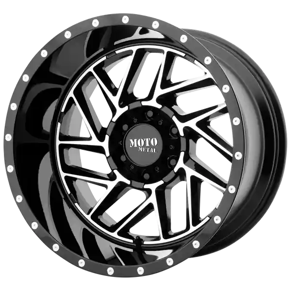 Moto Metal Mo985 Breakout 16x8 6x139.7 -6 106.1 Gloss Black Machined Prix Réduit