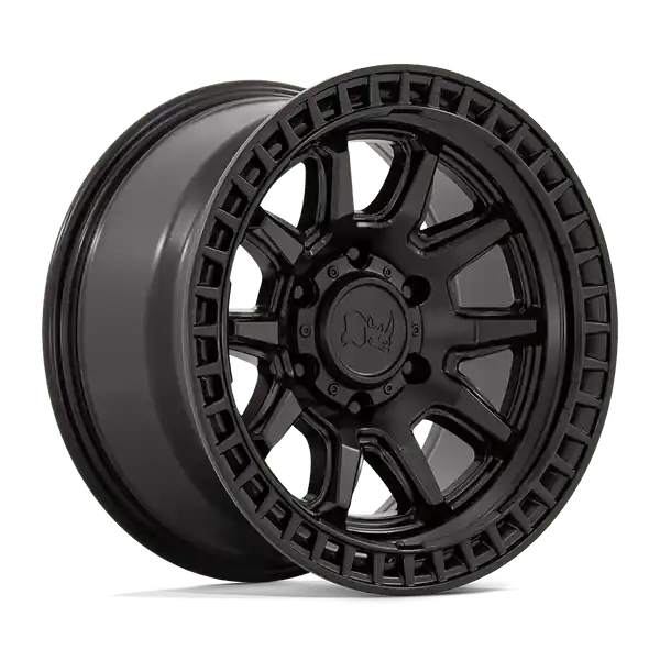 Black Rhino Calico 17x8.5 5x114.3 34 72.56 Matte Black Satisfait Ou Remboursé