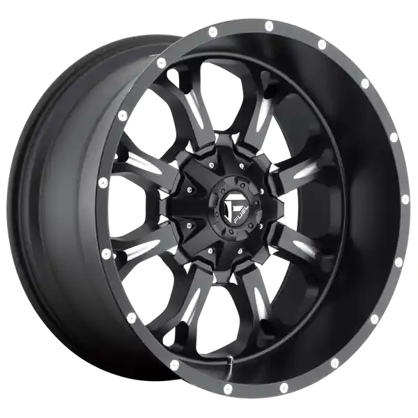 Bon Plan FUEL OFF-ROAD D517 KRANK 18X9 6X135 / 6X139.7 -13 106.1 MATTE BLACK MILLED