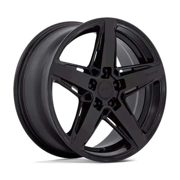 Niche 1pc M269 Teramo 18x8 5x114.3 30 72.56 Matte Black Usine Directe