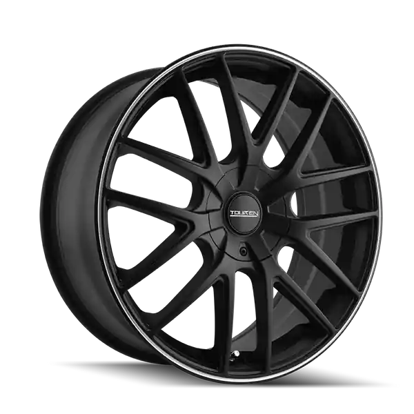 Touren Tr60 3260 17x7.5 4x100 4x114.3 42 67.1 Matte Black / machined Ring Quantité Limitée