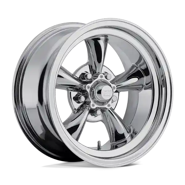 American Racing Vintage Vn605 Torq Thrust D 15x7 5x120.65 -6 83.06 Chrome Prix Choc