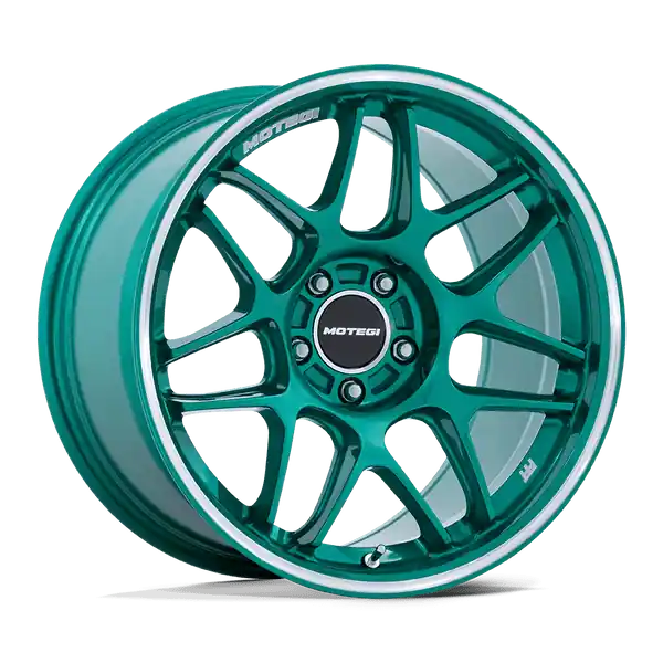 Motegi Mr158 Tsubaki 18x10.5 5x112 35 66.56 Hokkaido Green W/ Machined Lip Paiement Sécurisé