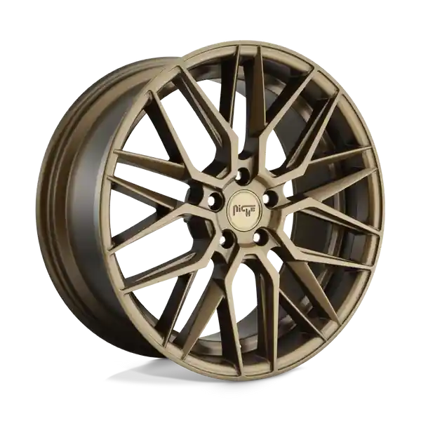 Niche 1PC M191 Gamma 19x8.5 5x112 42 66.56 Matte Bronze Édition Limitée