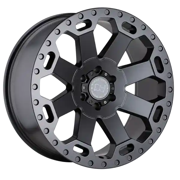Meilleure Qualité Black Rhino Warlord 18x9 5x127 -12 71.5 Matte Gunmetal