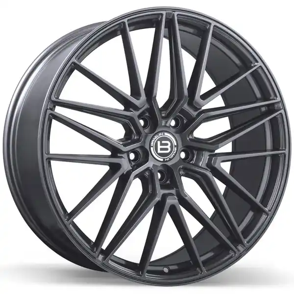 Braelin BR13 22x9.0 5x130mm +25 71.6 Dark Grey Quantité Limitée