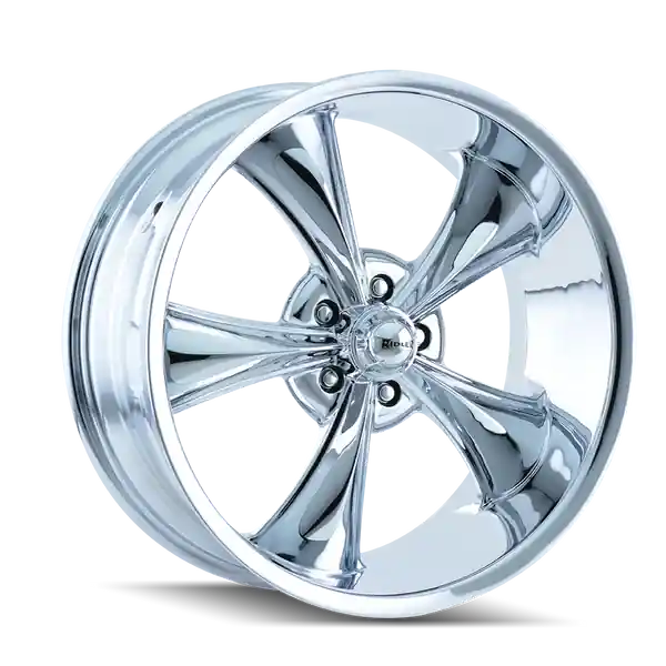 Ridler 695 20x8.5 5x114.3 0 83.82 Chrome Expédié Aujourd’hui