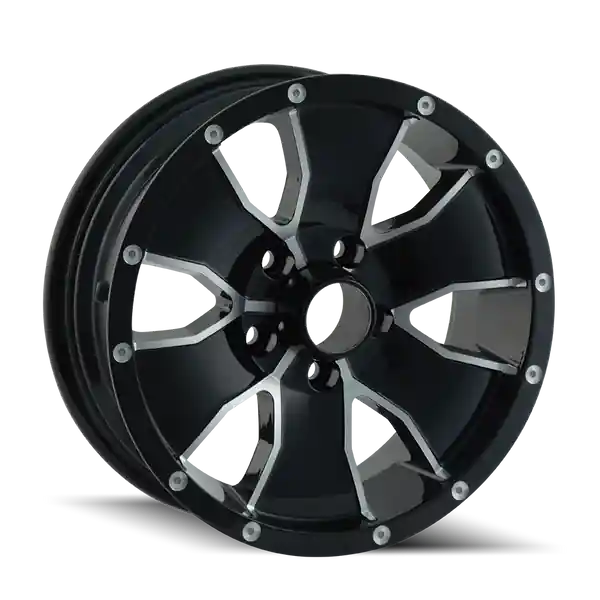En Vogue Ion Trailer Type 14 15x6 6x139.7 0 108 Gloss Black Machined