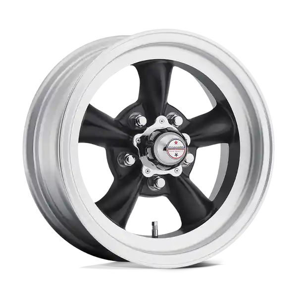 Haute Qualité American Racing Vintage Vn105 Torq Thrust D 15x10 5x120.65 -44 83.06 Satin Black Machined Lip