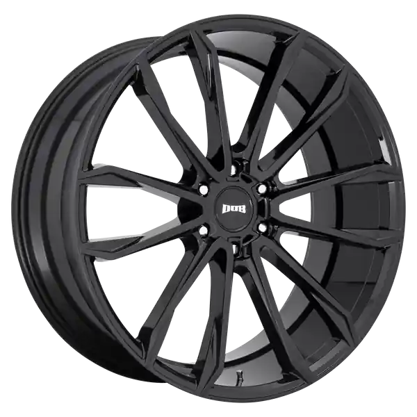 Commander Maintenant Dub 1pc S253 Clout 24x10 6x135 30 87.1 Gloss Black